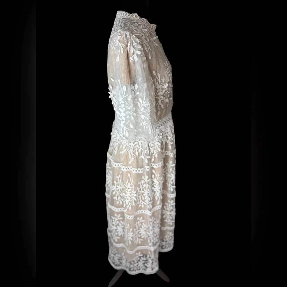 Ivy City Sicily Dress with Flutter Sleeves NWT - Picture 9 of 16